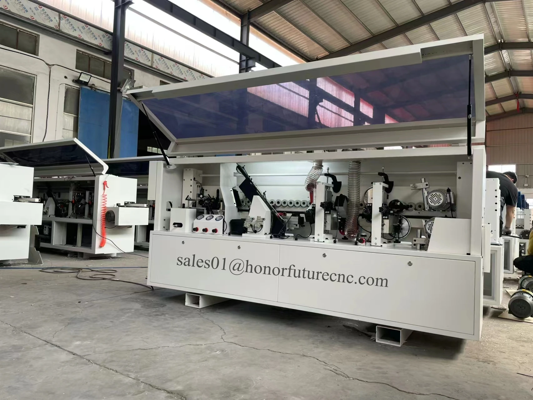 Full Automatic Edgebanding Machine Motor Customizable Wood Melamine Edge Banding Machine Gluing Edge Bander