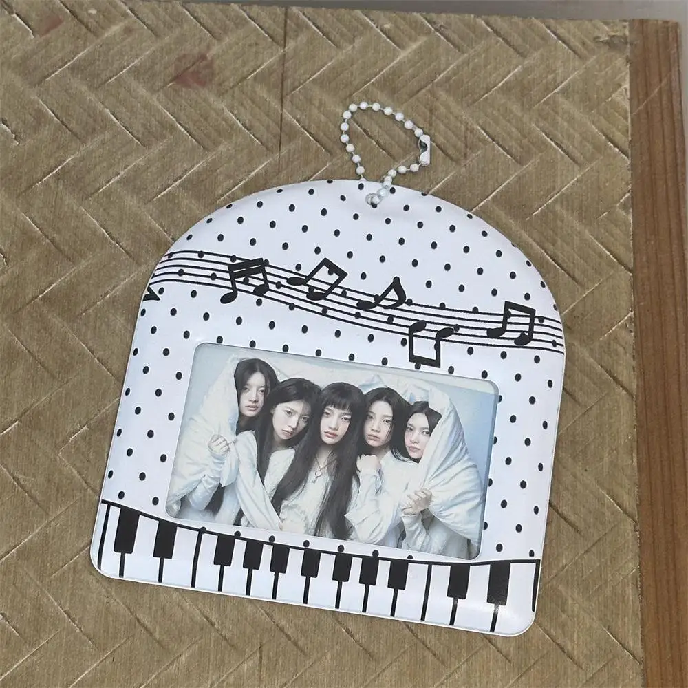 

Musical Note Wings Photocard Holder Idol Photo Card, Campus Card Storage Display Card Protective Sleeve Personalized Card Holder