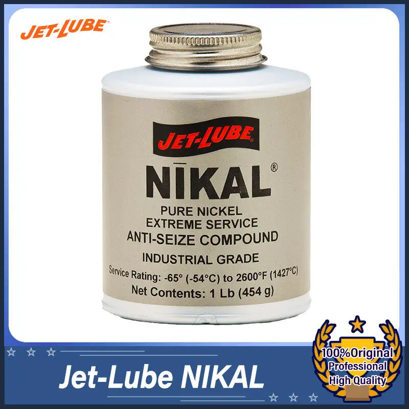 Jet-Lube NIKAL Pure Nickel 1LB Grease Provides Unsurpassed Protection from Rust