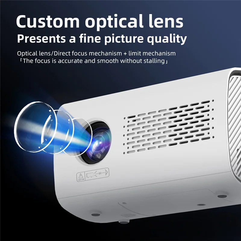 T100 Multifunction Home Projector Mini Portable Android HD Practical Convenient Projector