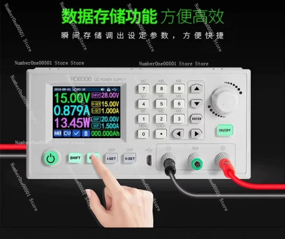 

RD6030 60В 30А DC-DC понижающий преобразователь, регулируемый модуль питания