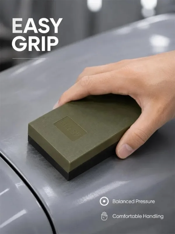 Car Hand Sanding Block Wet Dry Abrasive Tool for Car Body Filler Polish Auto Paint Surface Care Manual Putty Grinding Sand Pad