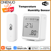 WIFI Temperature and Humidity Sensor Hygrometer Thermometer with/No LCD Display Tuya Smart Indoor Support Alexa Google Assistant