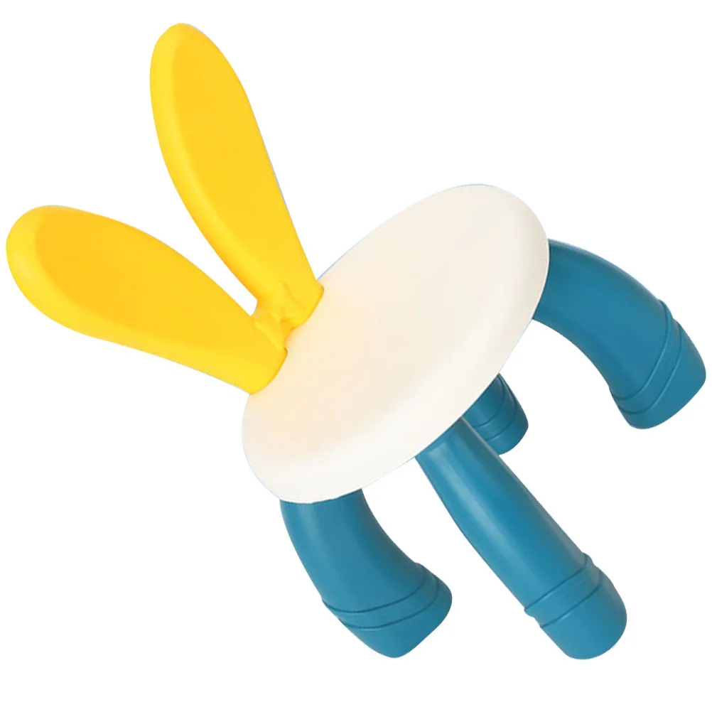 Kids Rabbit Ear Stool Lightweight Non-Skid Plastic Cartoon Footstool for Home Kindergarten Childrens Learning Seat Comfortable