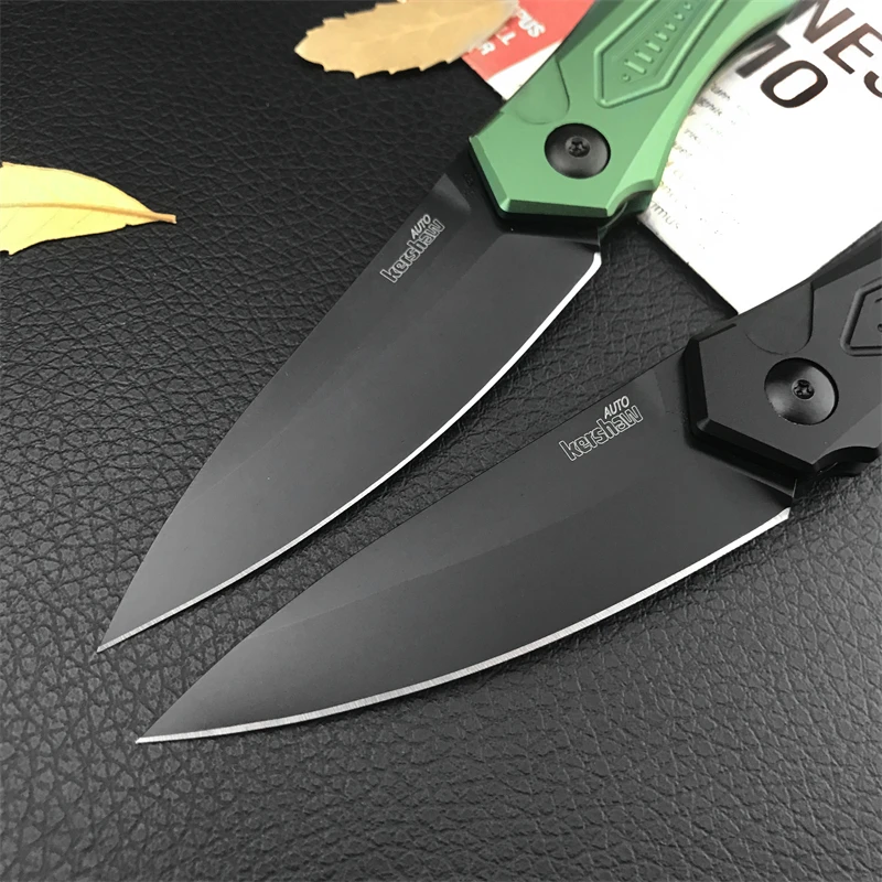 LEEK KS7800 Pocket Knife Tactical Camping Aluminum Alloy Handle Hunting and Rescue D2 Blade EDC Folding Knife