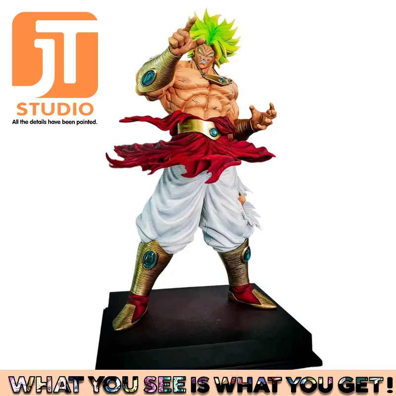 JT Studio Dragon Ball Z Broly SSJ1 50cm estatua de Anime figura de acción de resina estatua Dragonball Figma DBZ estatuilla juguetes coleccionables
