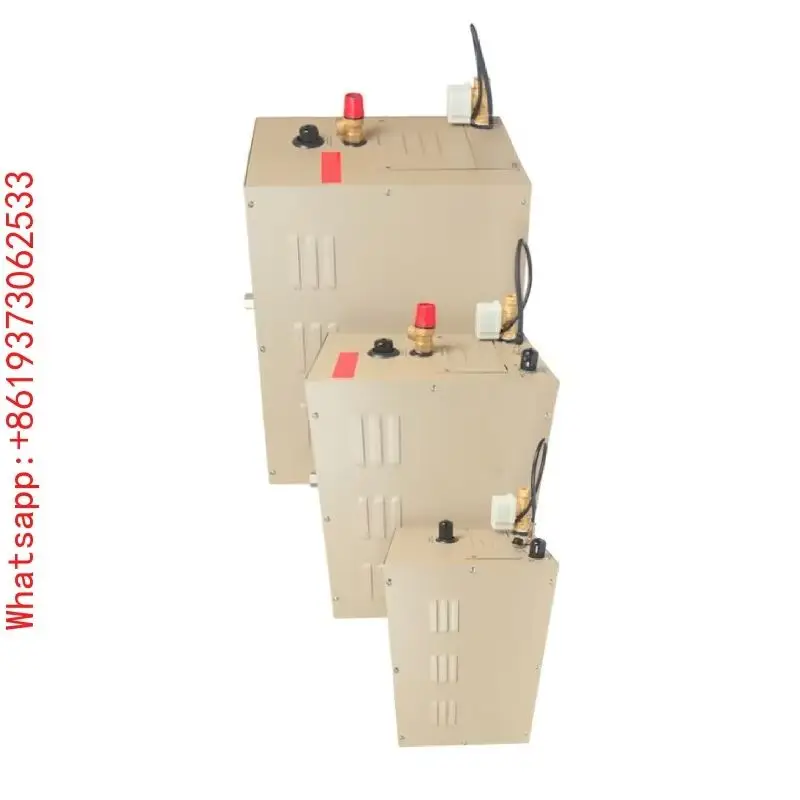 

High Temperature Steam Engine, Household Sauna Fumigator Standard, Touch Controller + Automatic Drain Valve