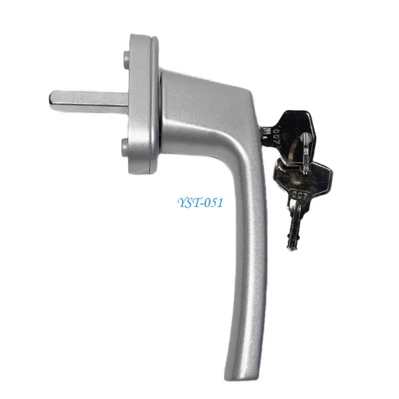 E15A Home Security Aluminum Window Handles Lockable Levers with Unique for Home