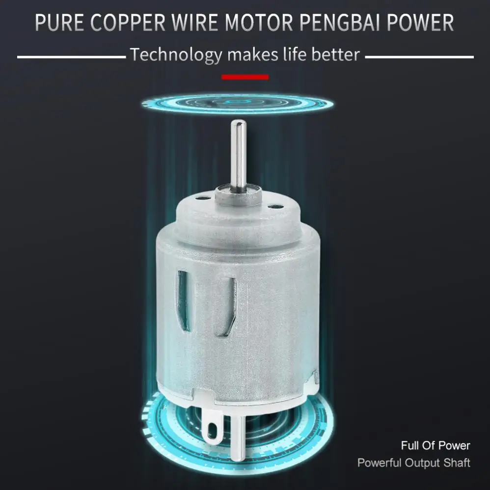 R140 DC 모터 더블 샤프트 출력 4.5V 10000RPM 고속 마이크로 모터, DIY 장난감 전동 공구