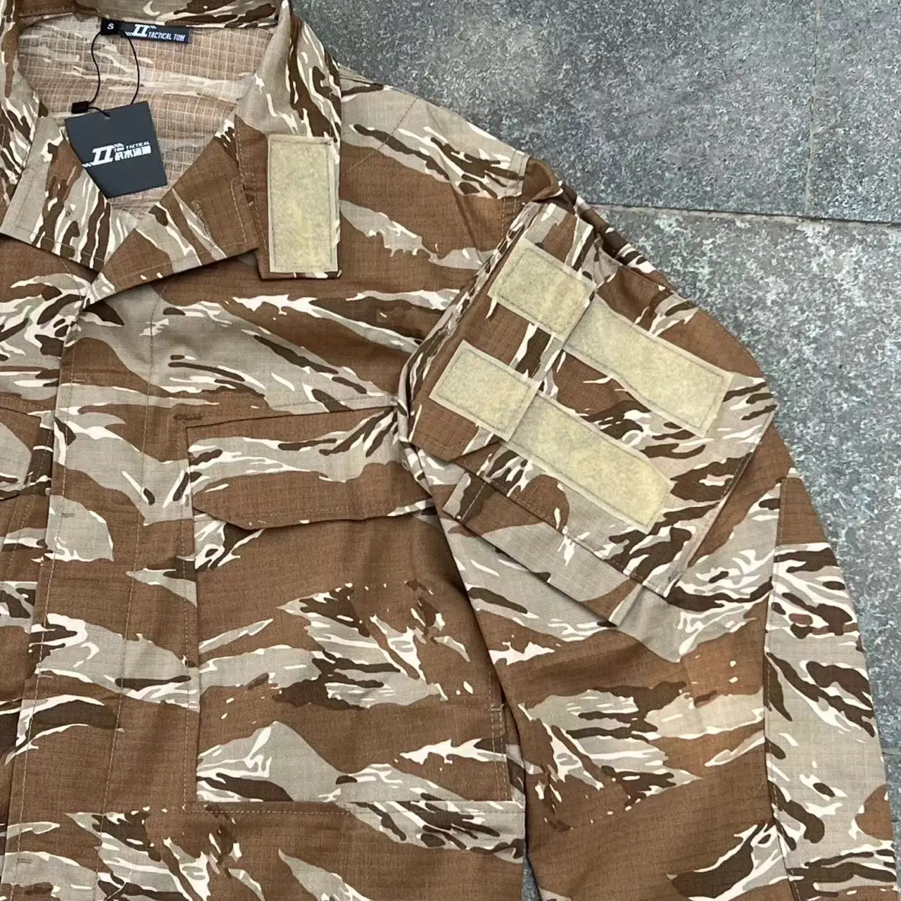 Tactical Tom GEN3 Desert Tiger Camouflage G3 Combat Suit Field Camouflage Outdoor Sports Training Long Sleeved