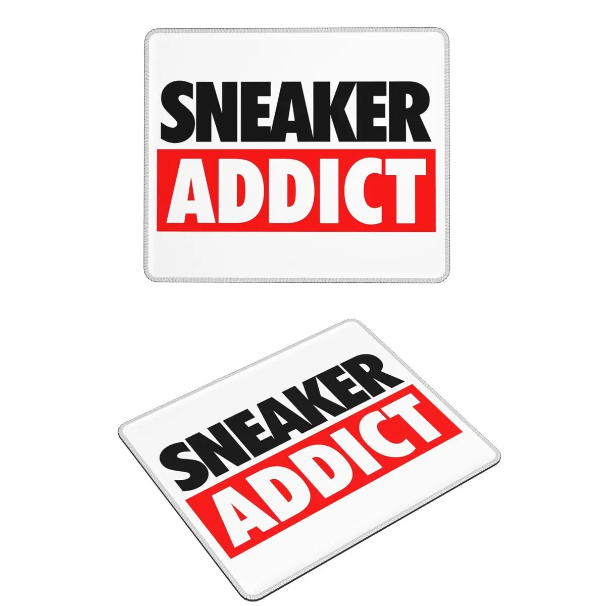 

Sneaker Addict Box Bred Mouse Pad Computer Keyboard Mouse Mat Gamer PC Laptop Desk Mat Office Accessories Table Mats