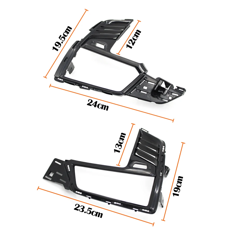 LHD Car Dashboard Left Right Air Conditioner AC Vent Grille Outer Cover Panel For BMW X5 X6 X7 G05 G06 G07 2019-2022 51459483655