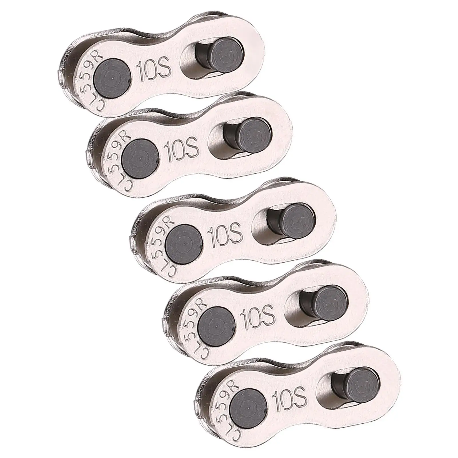 5 Pair Bike Quick Release Chain Connector 8 9 10 Speed Master Link Joint Compatible with Mountain Road Bikes