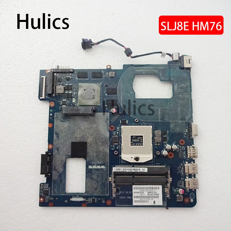 

Материнская плата для ноутбука Samsung NP350 NP350V5C 350V5X QCLA4 LA-8861P BA59-03541A DDR3 SLJ8E HM76