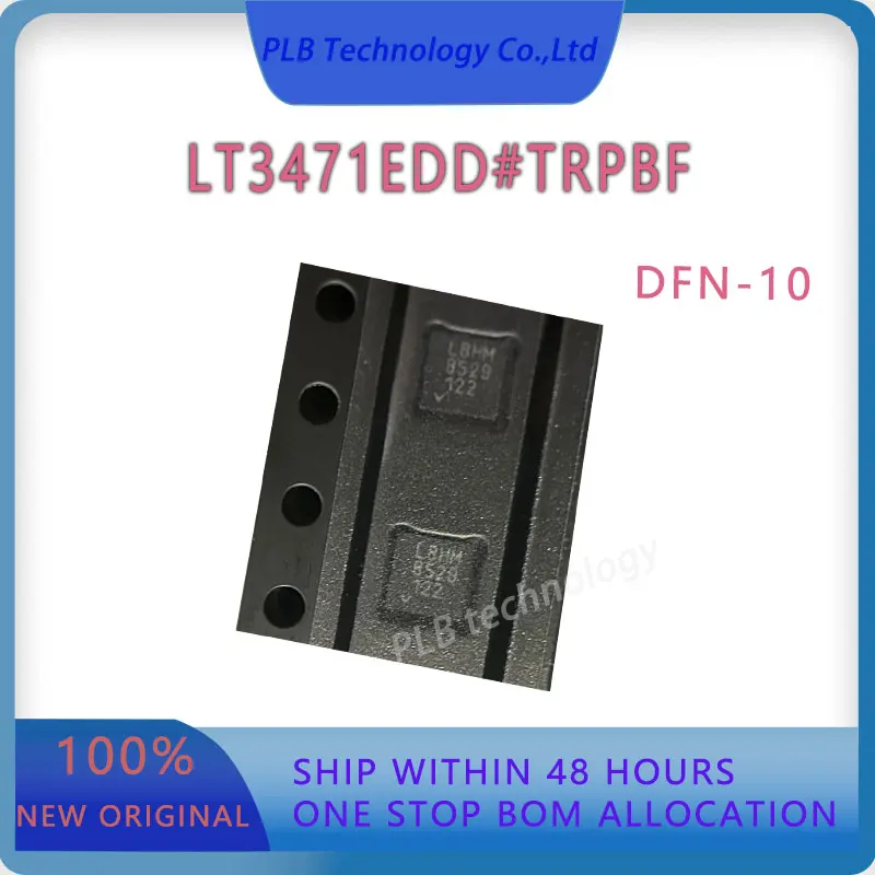 

Original LT3471E LT3471EDD LT3471EDD#TRPBF DFN-10 Switching Voltage Regulators Electronic IC Chip New Stock