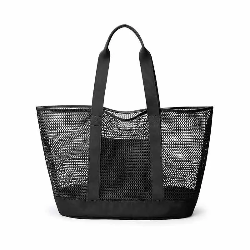 SPC1 Beach Mesh Tote Bag, Womens Shoulder handbag