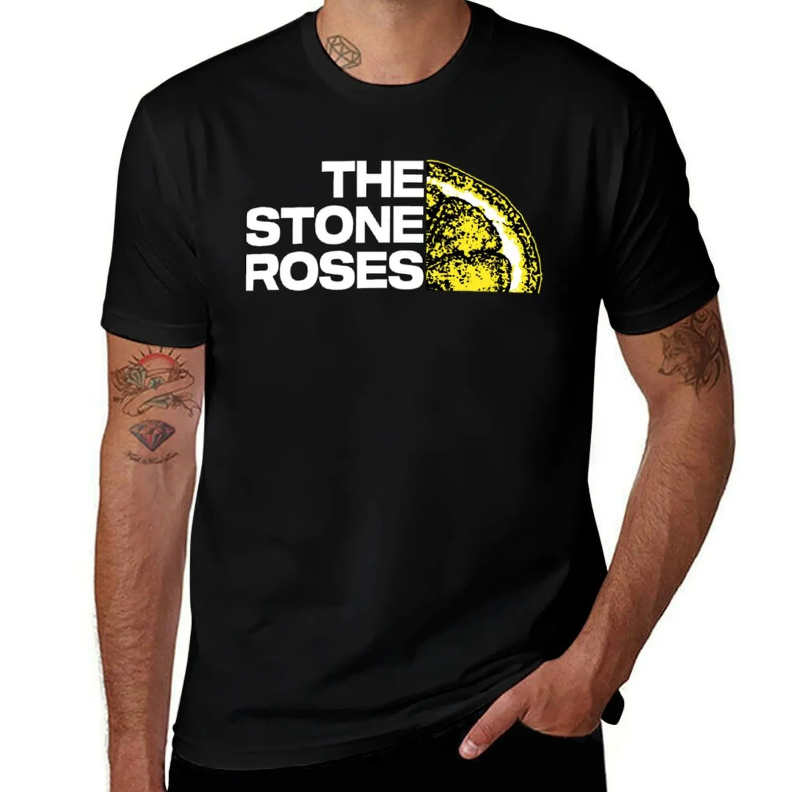 

Stone Roses T-Shirt Soft Casual Short Sleeve Cotton Tee