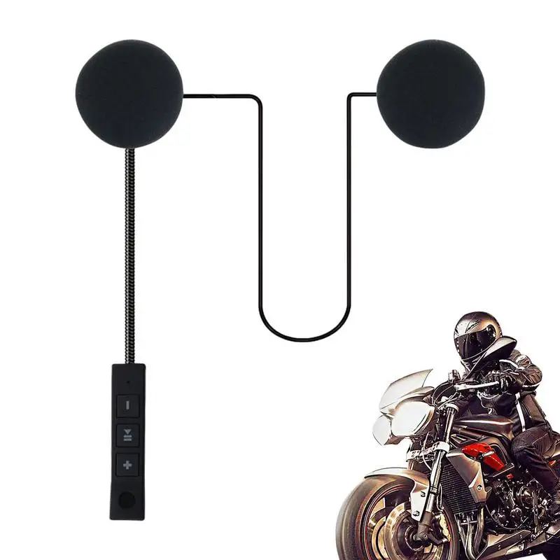 

Motorcycle Headset Wireless Helmets Earphone Helmets Blue Tooth Music Call Control Pleasant Treble Helmet Speaker For Motorbike