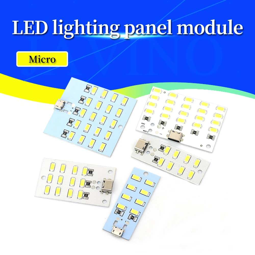 TypeC Powered LED Board 8/12/16/20 Beads White Warm RGB Cabinet Mirror Light DIY Mod Module
