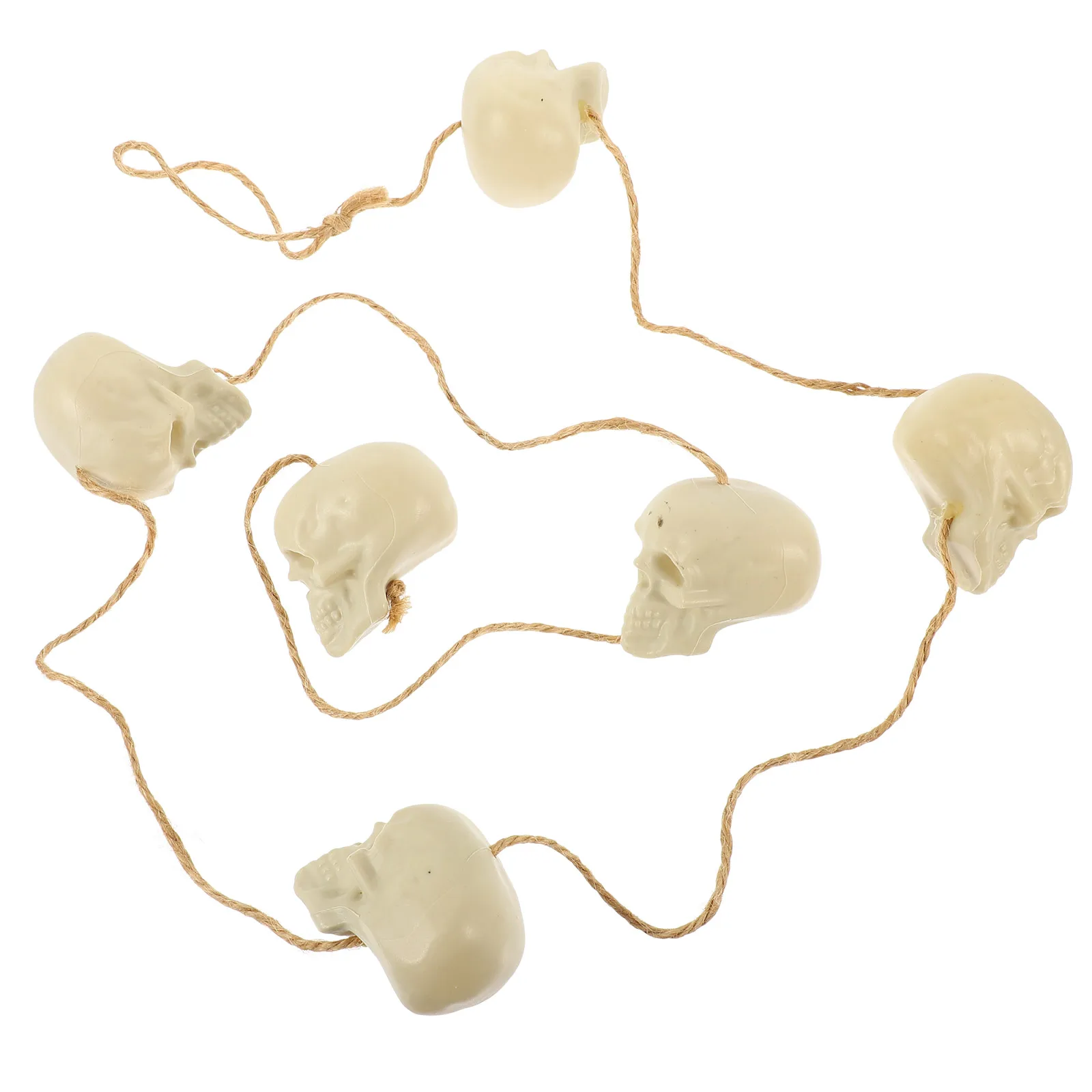 

Halloween Hanging Skull Decoration Head Garland Party Decor Hanging Ornaments Prank Props Bone String