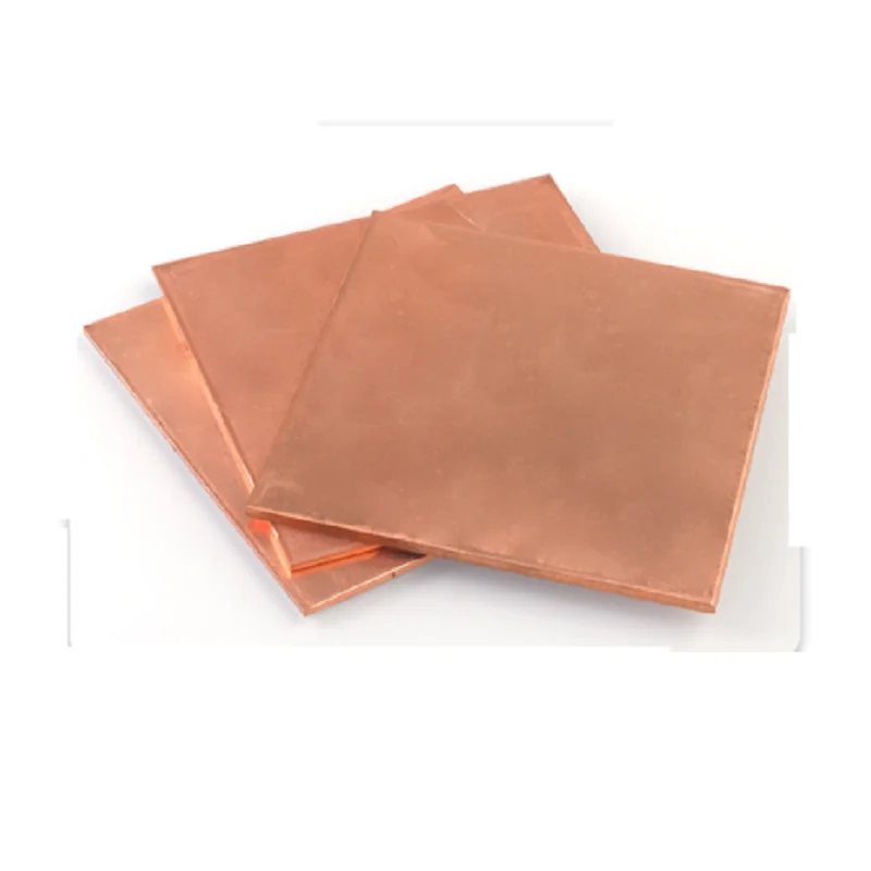 

0.6mm Thick T2 Copper Sheet Plate Metal Board,Customized Sizes CNC Machining