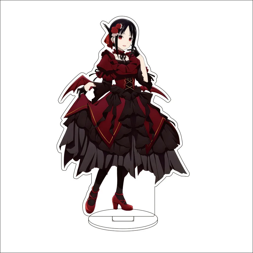 16 سنتيمتر أنيمي Kaguya-sama: الحب هو الحرب كوس الحلي فوجيوارا تشيكا شيروجان ميوكي شينوميا كاغويا الشكل حامل هدايا الهالوين