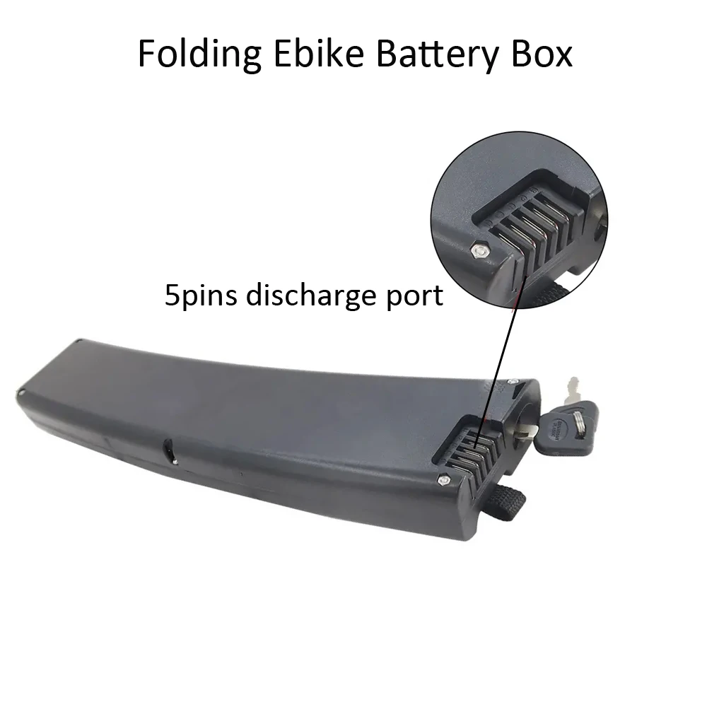 36V Scimitar Folding Ebike Battery Case Veebike Fischer FR18 Frame Ebike Empty Box