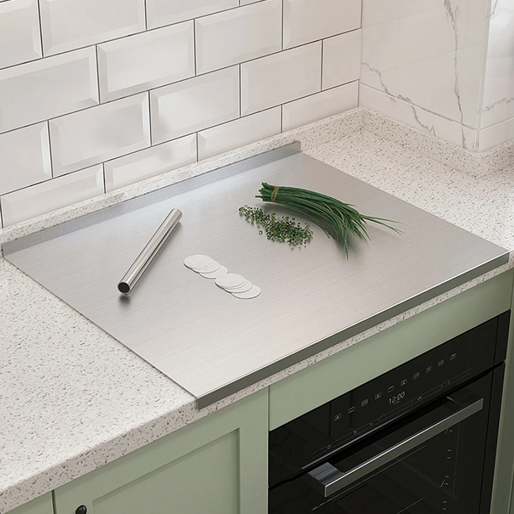 

Food Grade Cutting Board Bread and Pastry Vegetable Slicing Boards Kneading Large Mat for Kitchen Stainless