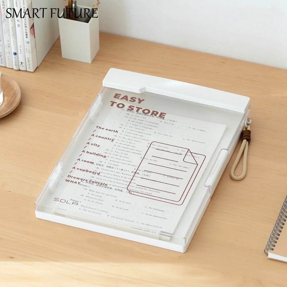 thickened-pp-document-folder-heavy-duty-impact-resistant-writing-pad-folder-large-capacity-with-metal-clip-document-holder