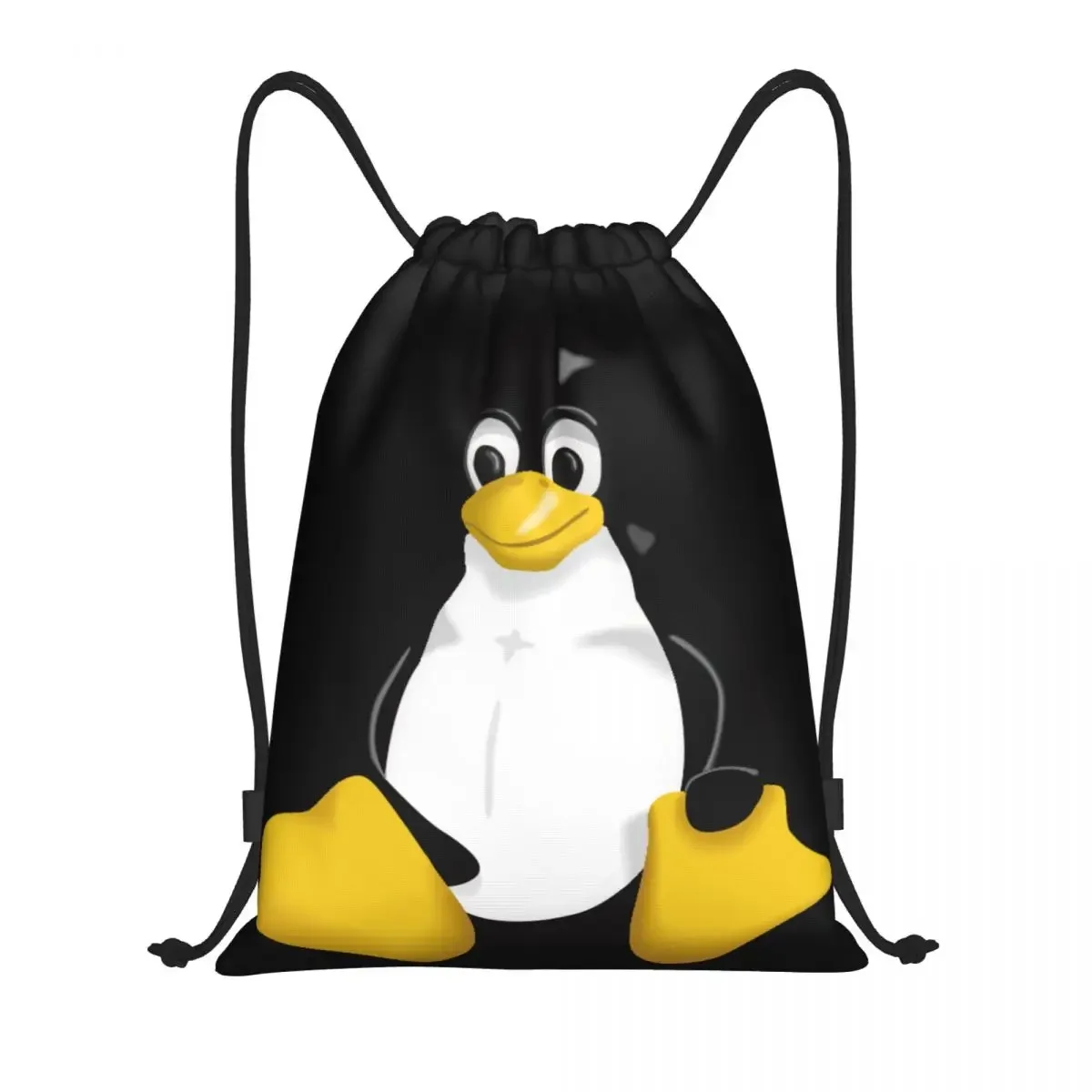 Logo Linux Portable awstring Bags Backpack Storage Bags Outdoor Sports Traveling Gym Yoga