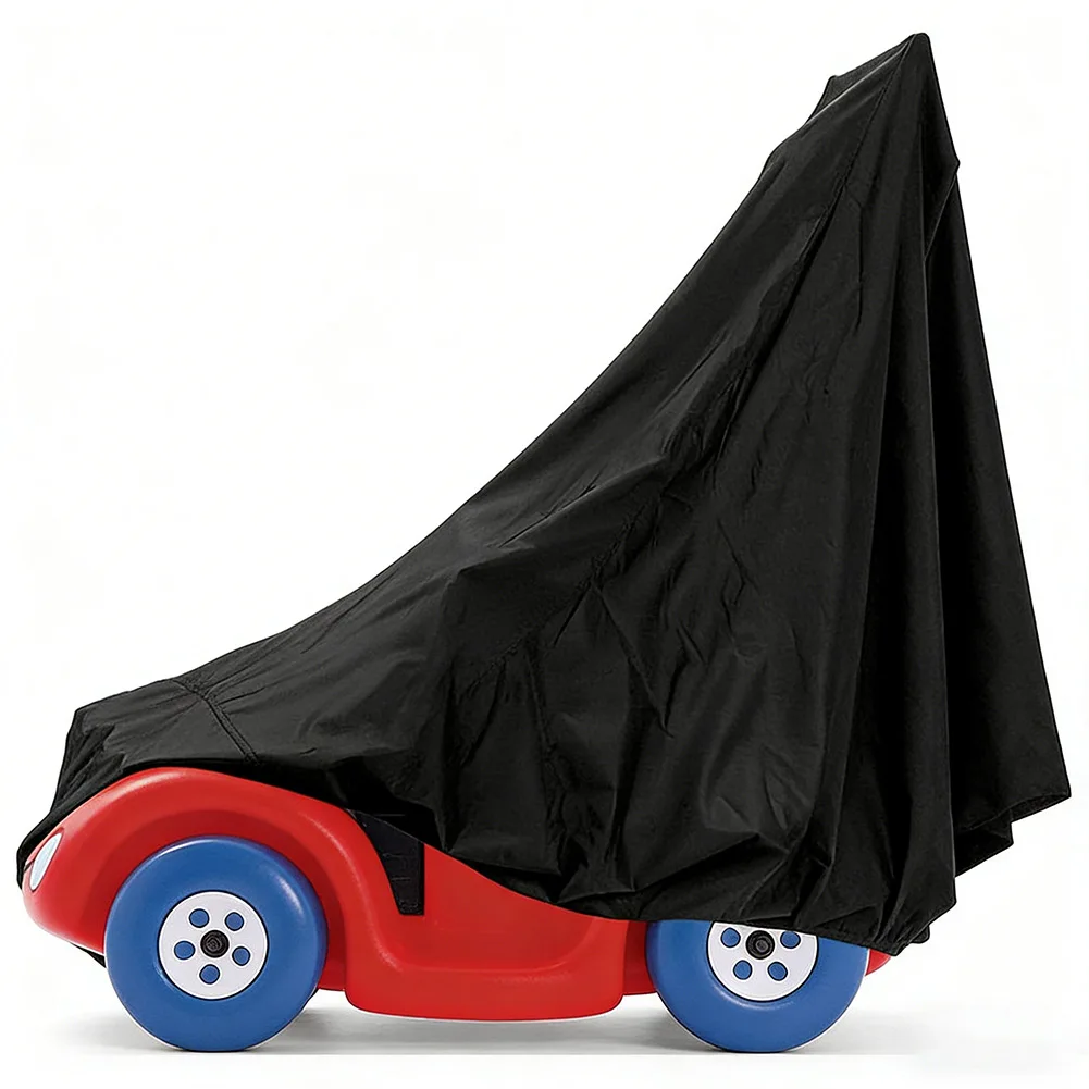 

Черный чехол для детской коляски, водонепроницаемый, пыленепроницаемый, с защитой от ультрафиолета, для детских машинок для катания на улице, 89*51*42 см