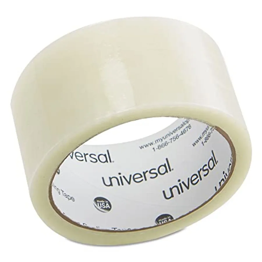 General-Purpose Box Sealing Tapes clear 2w x 55 yds durable transparent adhesive for packaging and shipping