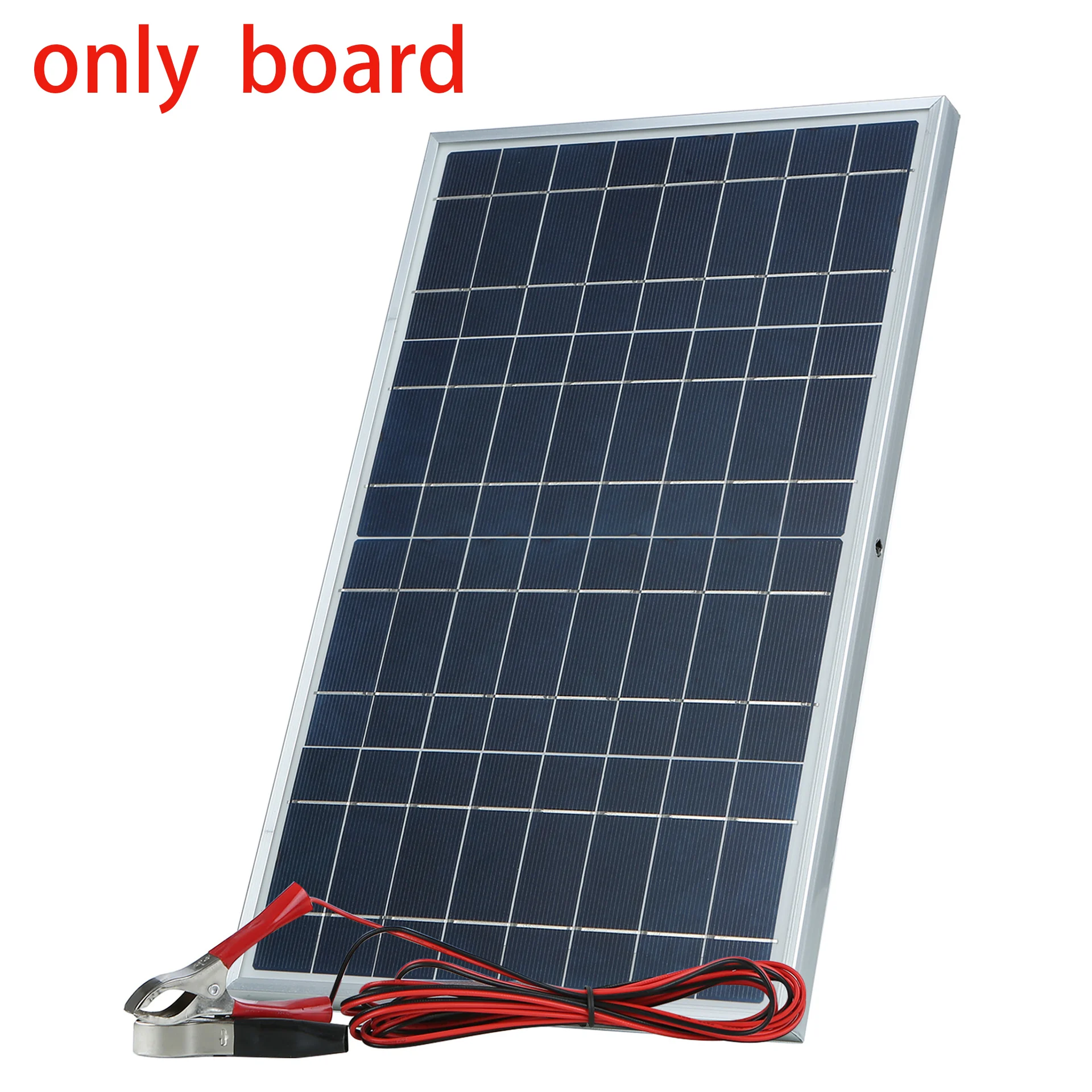 20W/H Zonnepaneel Kit Complete12V Polykristallijne Power Draagbare Outdoor Oplaadbare Zonnecel Zonnegenerator voor Thuis - afbeelding 1