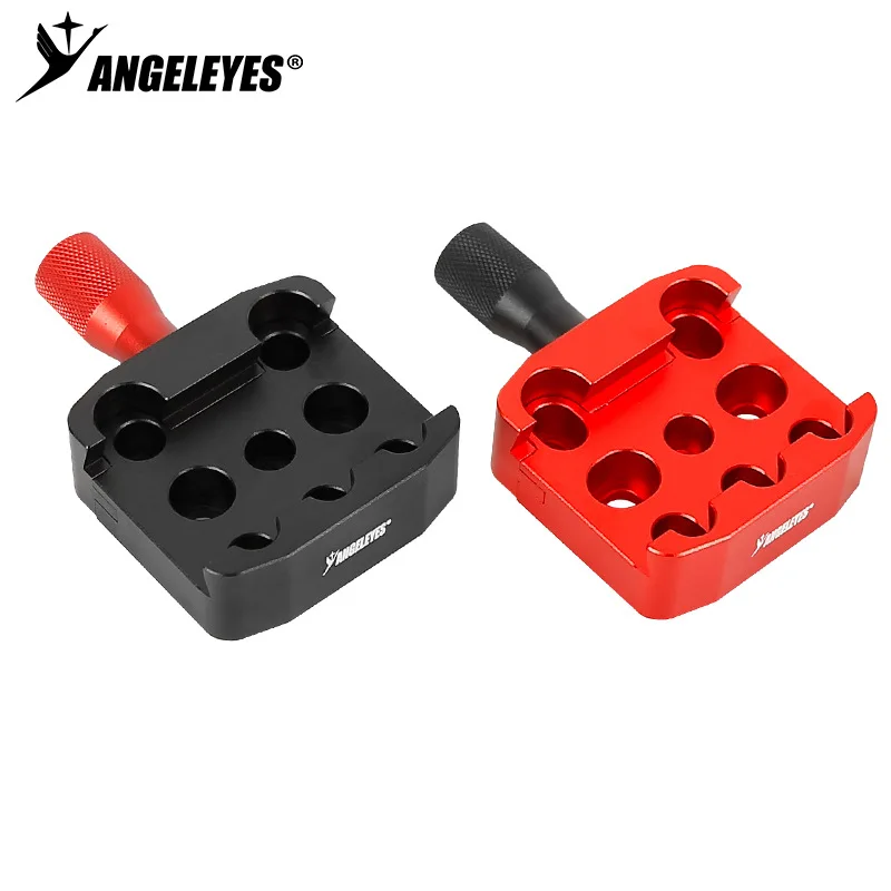 Angeleyes 65mm Quick Release Dovetail Saddle 75 Degree 44mm Narrow Rail Clamp for Telescope
