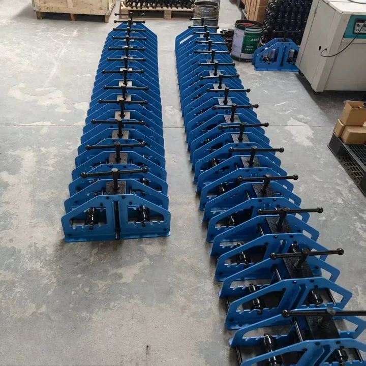 TR-60A Steel Tube Bending Machine, Manual 3-Roll Tube Bender, All Steel Construction, Quick Replacement Molds for Metal Pipe