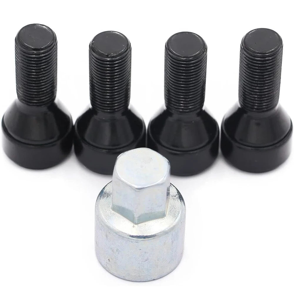 M14x1.25 Anti-Theft Wheel Stud Bolts Locks Wheel Tire Bolt Lock Key For BMW X1 X3 X4 X5 X6 E70 E71 F10 F30 F22 G11 36136792851