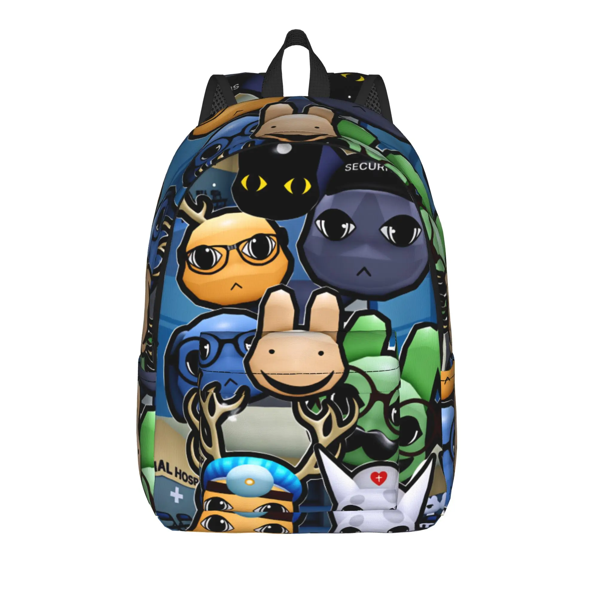 Animal Hospital Backpack  Kawaii Backpacks Boy Girl Travel Lightweight School Bags High Quality Rucksack