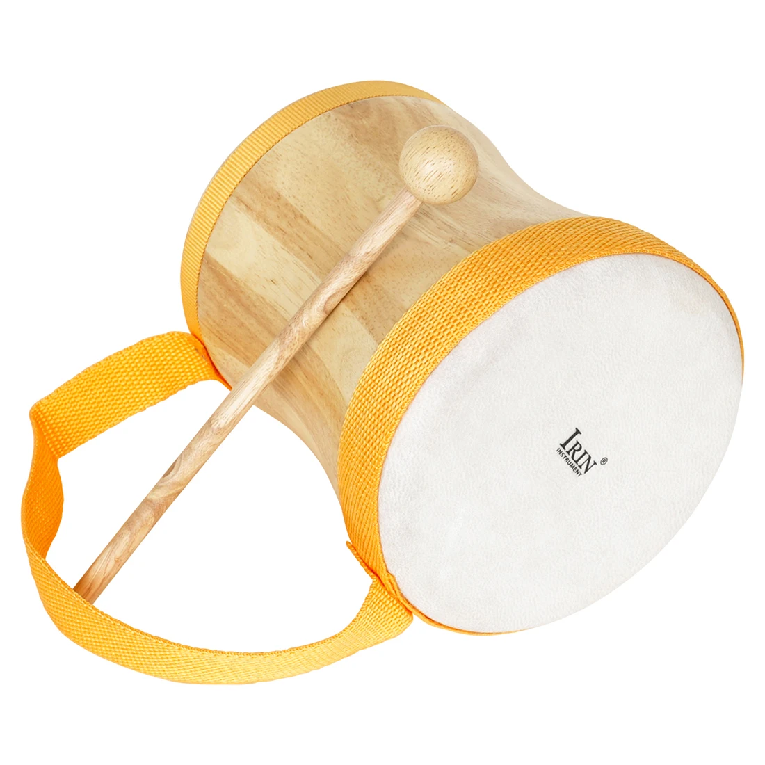 IRIN Indian Drums Wooden Sheepskin Drums Percussion Instruments Children's Music Gifts Professional Hand Drums with Drumsticks