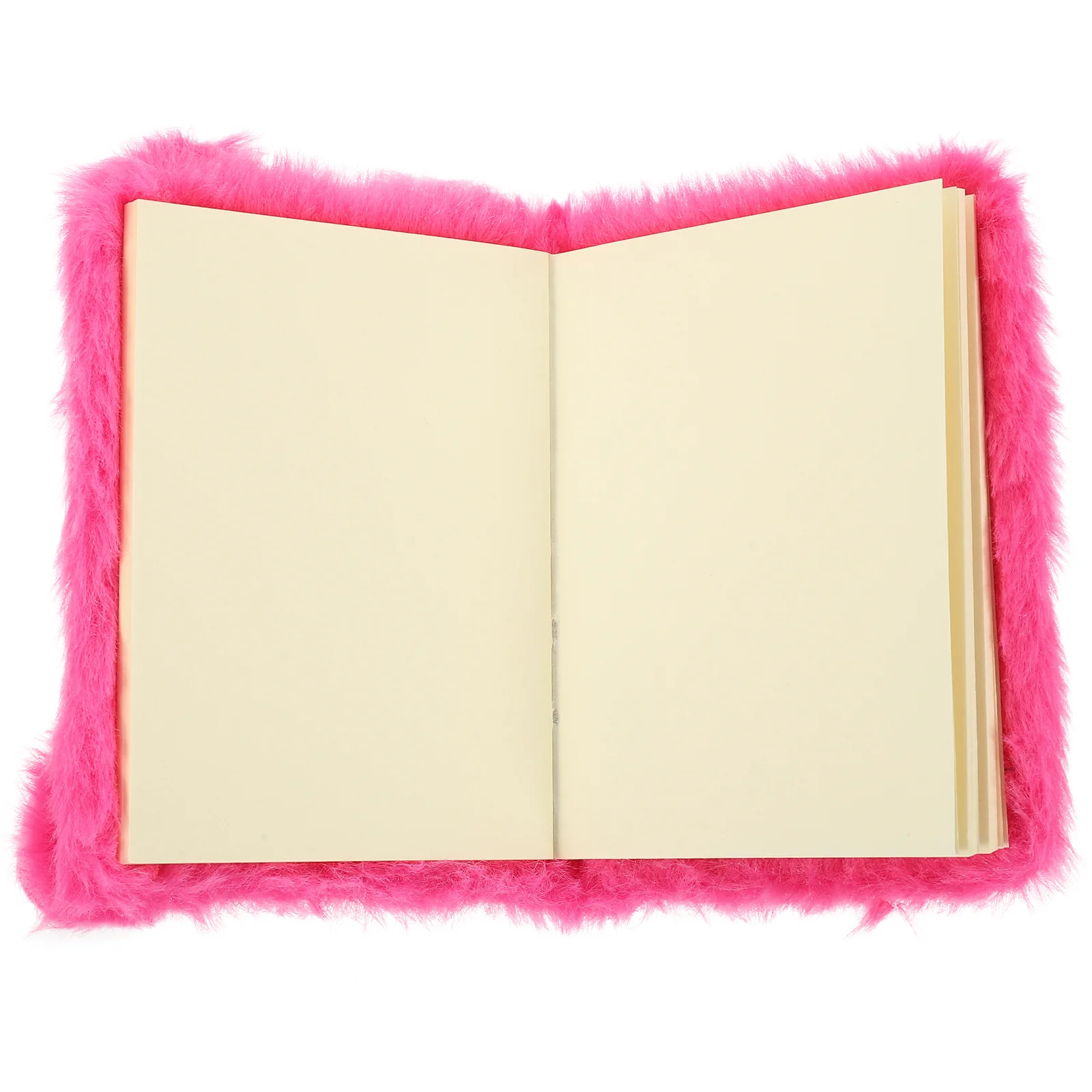 Animale Fluffy Journal Mini Notebook Ragazza Diario multifunzione Bambino Peluche Segreto