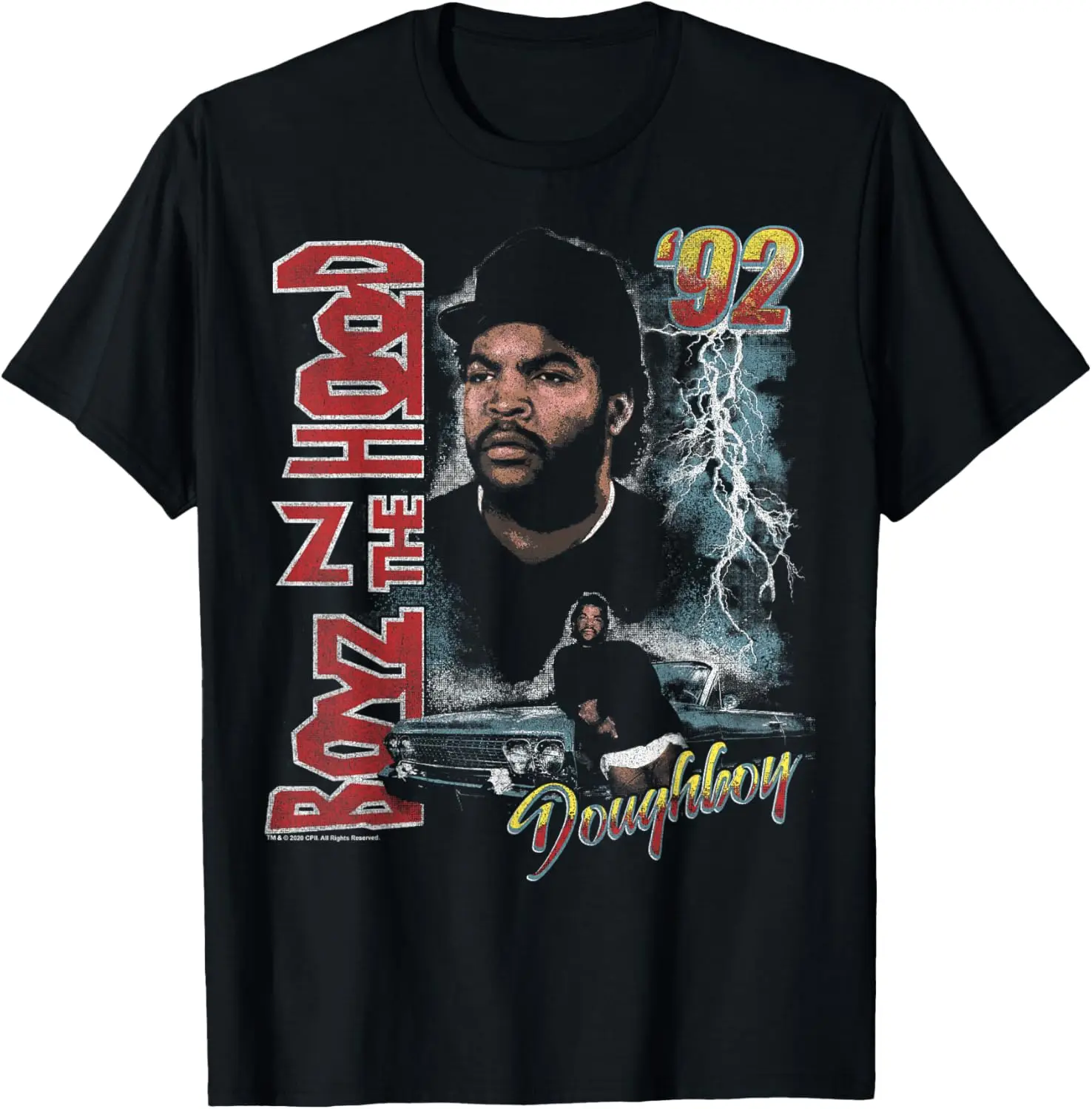 

2025 Boyz in The Hood Doughboy Poster Short Sleeve T-Shirt Y2k Tops Tshirt Haikyuu Graphic Tees Women's T-shirts Fashion
