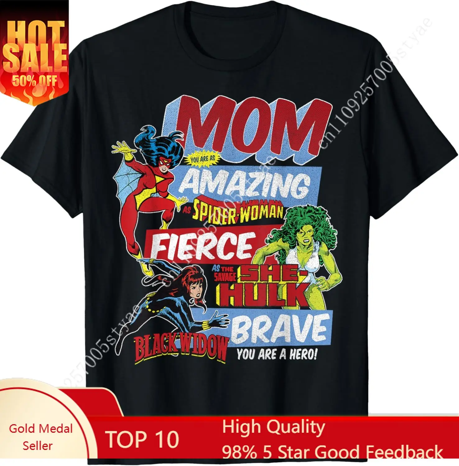 

Marvel Vintage Retro Amazing Mens Womens Graphic T-Shirt