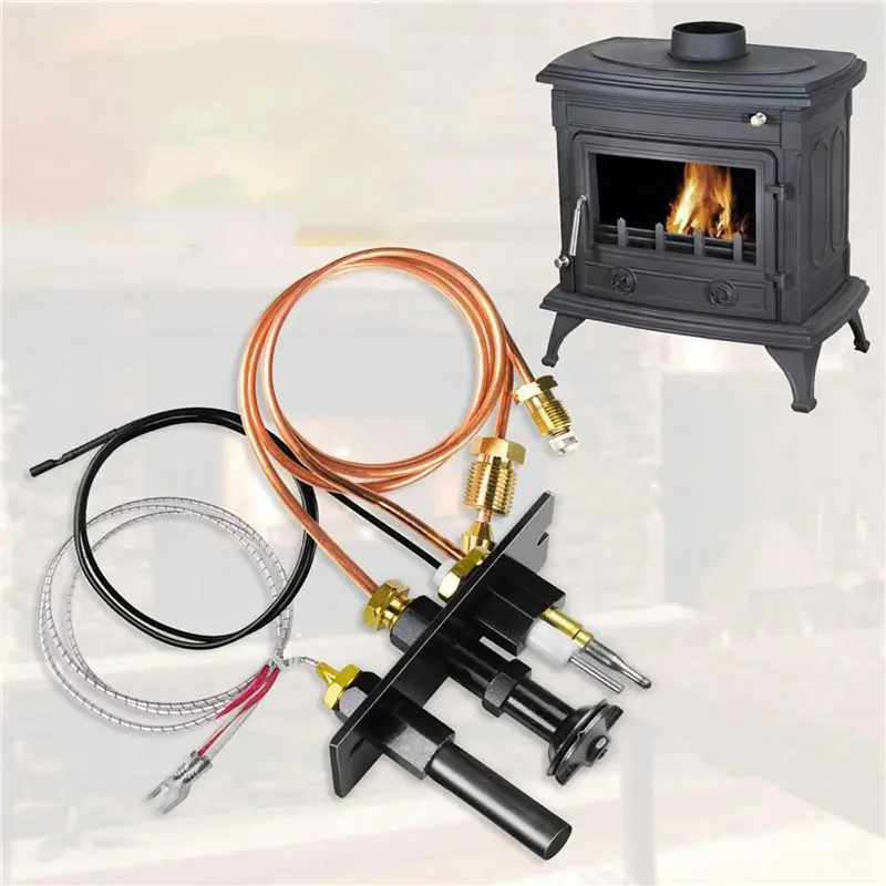 Y51A-2X 10002264 Propane And Natural Gas Pilot Assembly, 10002265 LP & NG 3 Way Pilot Replacement For Majestic, Temco