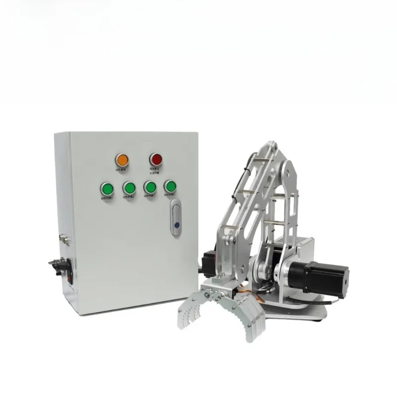 For Intelligent Robotic Arm, Electric Breakthrough Point Fixture, Three-axis Gripper, Industrial Programmable Kit