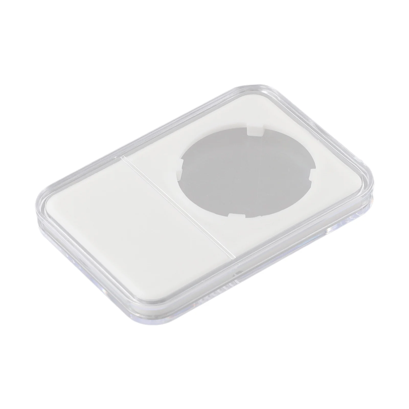 38mm Coin Storage Enclosure Constructed from Acrylic PMMA with Dimensional Tolerance Within Industry Standards