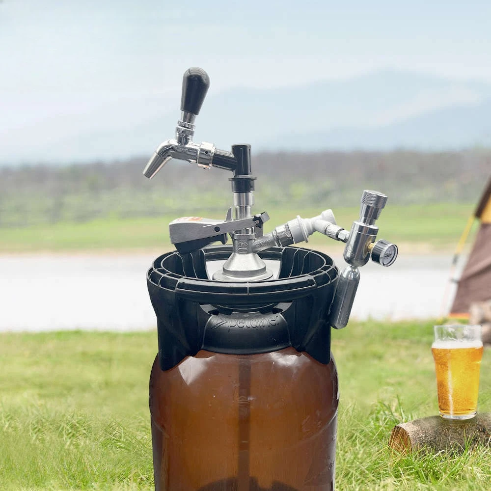 Craft Brewing Outdoor Convenient Barrel Brewer Beer Beer Beer Plate Dispenser Type A KegLand 2