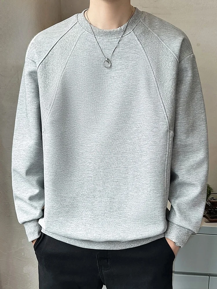 

Мужская толстовка Spring Round Ne Hoodie 2026: Новинка, тренд, повседневный стиль, универсальная, с длинным рукавом, удобная, свободного кроя, молодежная мода