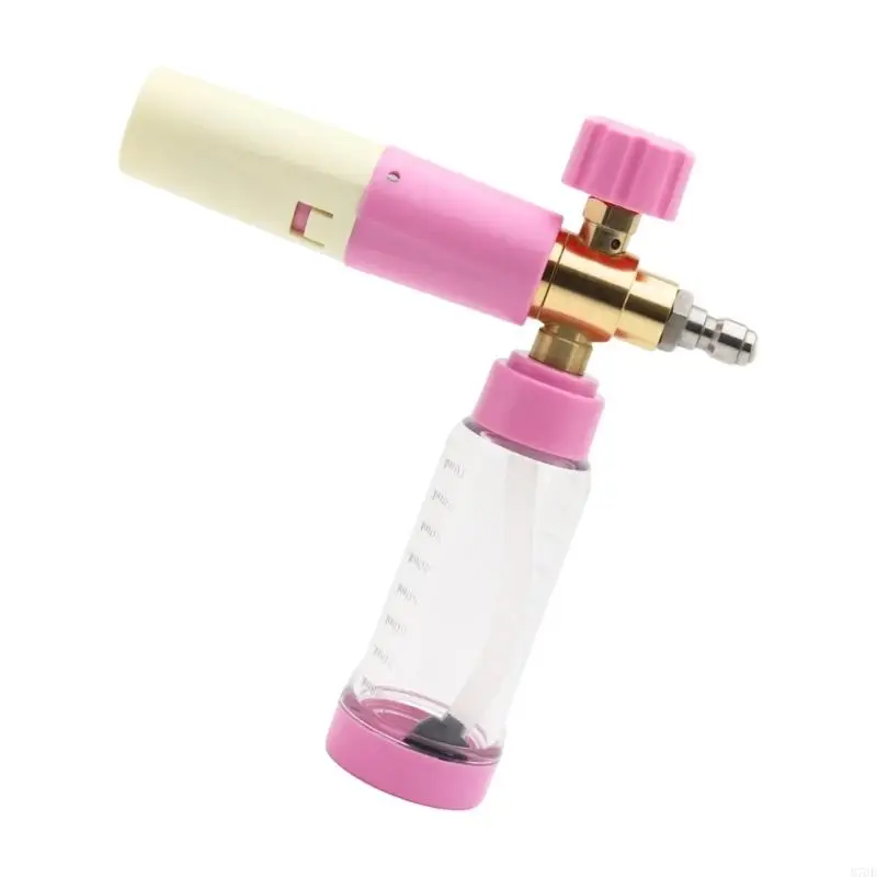 M76E Pressure Washer Cleaning Wash Bottle Tool with Clear Bottle Control