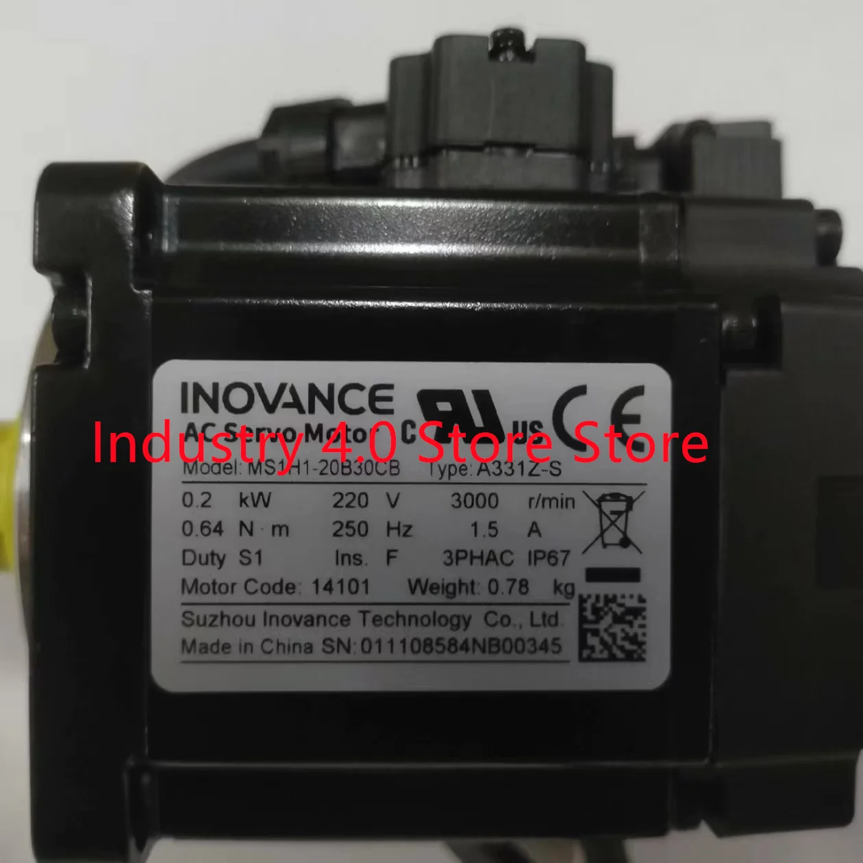 Servomotor, MS1H1-10B30CB-A332Z,MS1H1-10B30CB-T330Z, Merk, Nieuw, In Voorraad