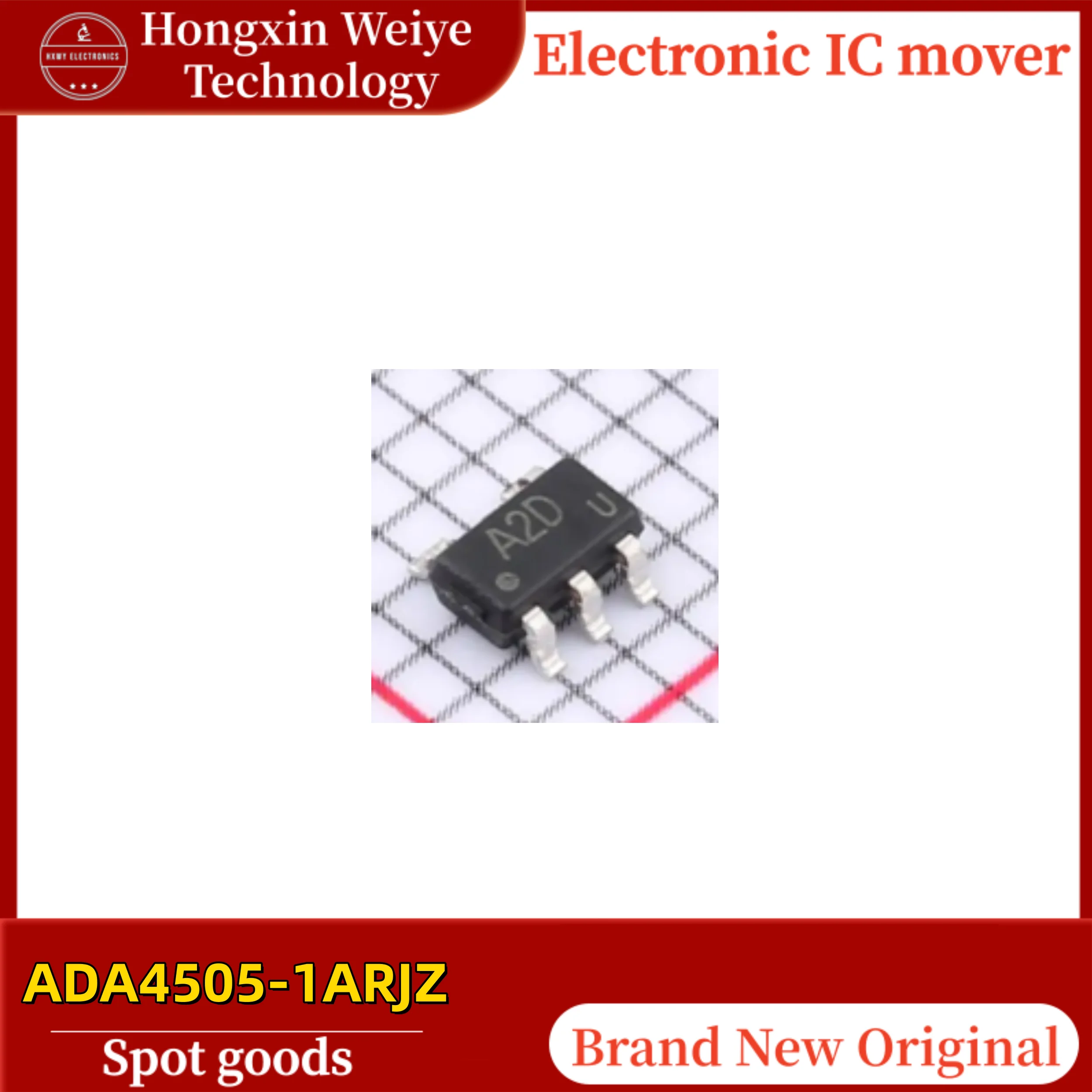 

10/20 pcs ADA4505-1ARJZ A2D SOT23-5 Operational Amplifier Brand New In Stock