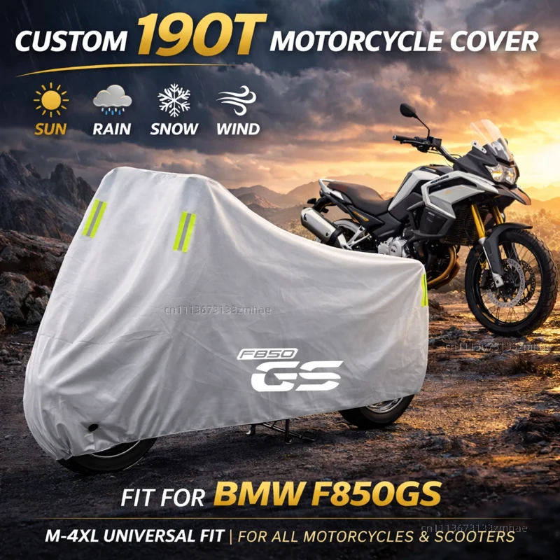 

Чехол для мотоцикла BMW F850GS ADVENTURE F850GS 2018-2022 2019 2020 2021, водонепроницаемый, защитный от ультрафиолета, всепогодный чехол